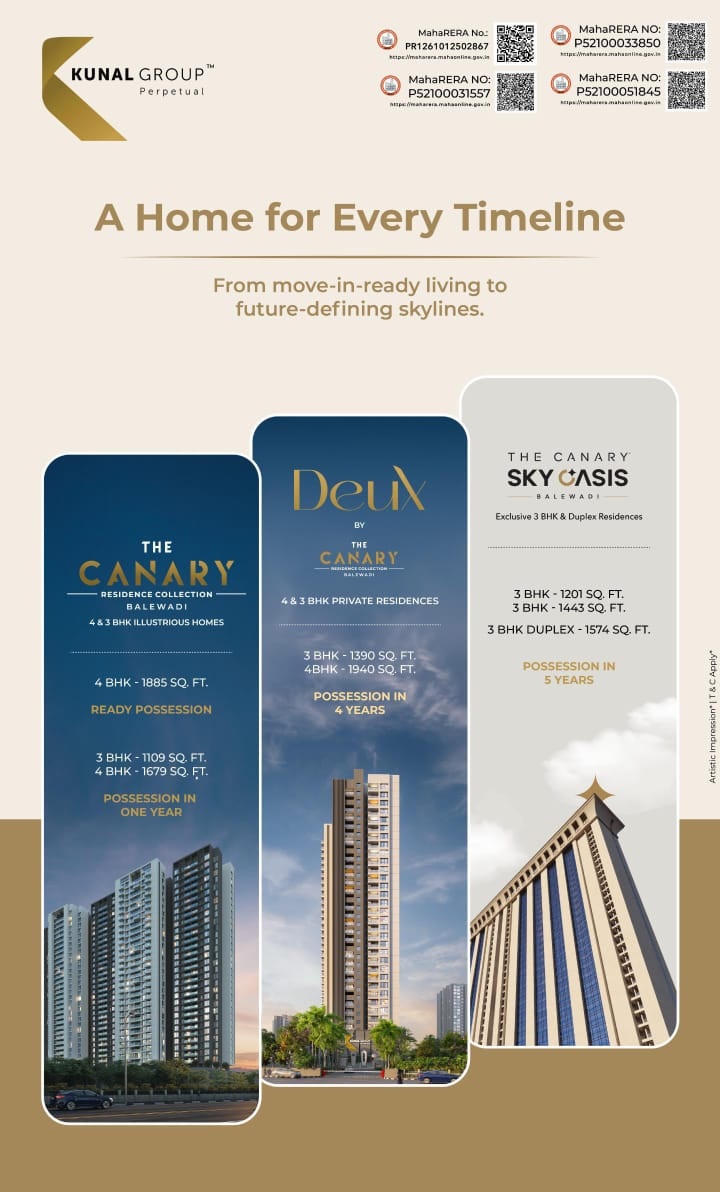 The Canary Sky Oasis, Balewadi, Pune